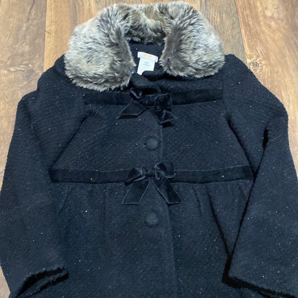 Sparkly Black Dress Jacket Girls XS (4/5) - Picture 4 of 5